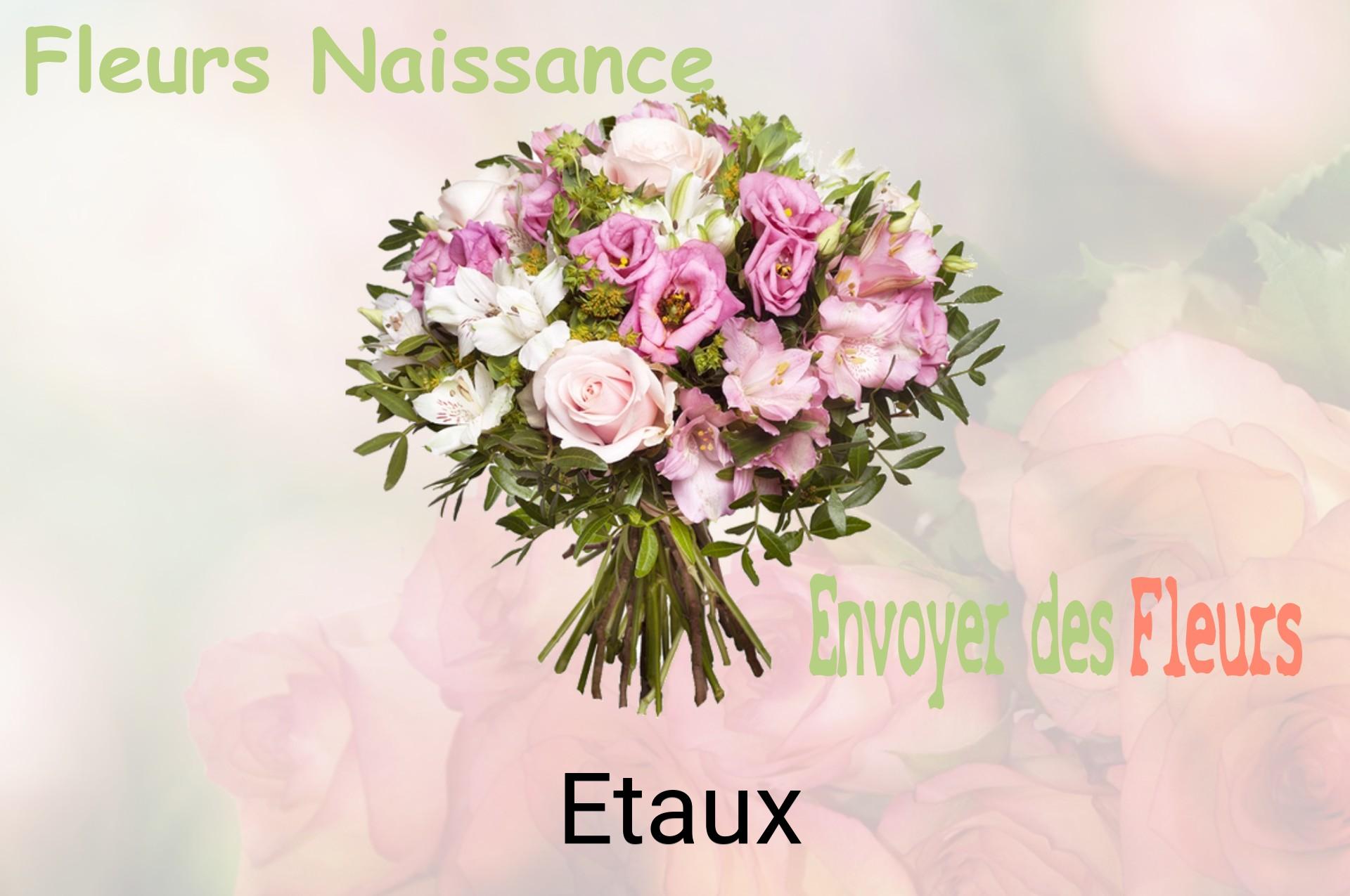 Bouquet de fleurs de naissance livré à Etaux